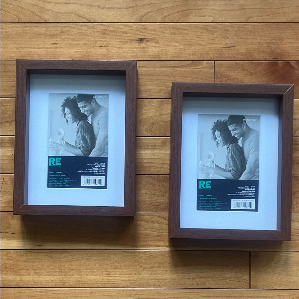 Target Dark Brown Picture Frame Duo
